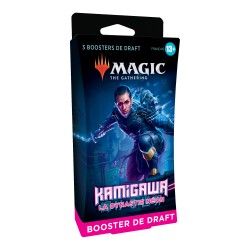 Cartes (JCC) - Pack de 3 Boosters de Draft - Magic The Gathering - Kamigawa : la dynastie Néon