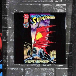 Tableau - Toile - Crystal Clear Picture - Superman - The Death of Superman
