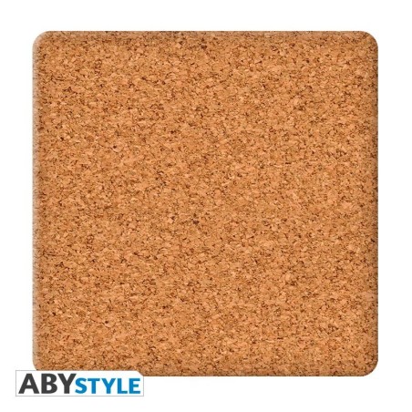 Kitchen accessories - Coaster - Rick & Morty - 4 Emblems Set