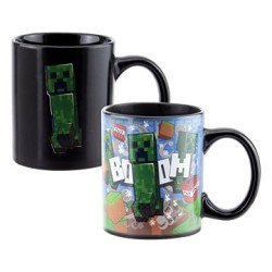 Mug - Thermo-réactif - Minecraft - Creeper