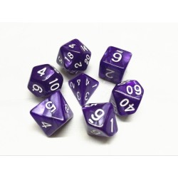 Dice sets - Dices - Pearly violet