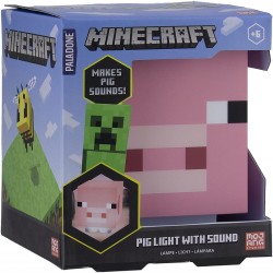 Nachtlicht - Minecraft - Schwein