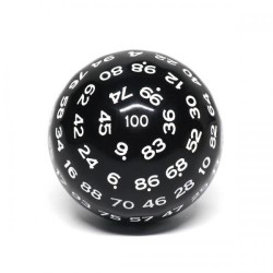 Dice sets - Dices - 100 - Noir