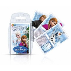 Bataille - Hasard - Pour enfants - Cartes - La Reine des Neiges - Top Trumps