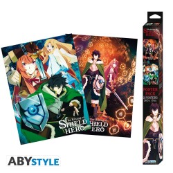 Poster - Pack de 2 - Shield Hero - Set 2 Chibi Poster - Groupe & Duo