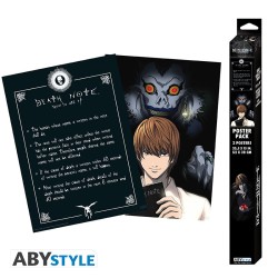 Poster - Packung mit 2 - Death Note - Light & Death Note