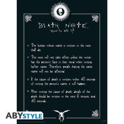 Poster - Packung mit 2 - Death Note - Light & Death Note
