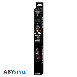 Poster - Packung mit 2 - Death Note - Light & Death Note