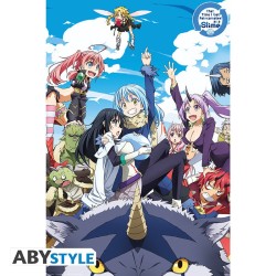 Poster - Gerollt und mit Folie versehen - Tensei Shitara Slime Datta Ken - Gruppe