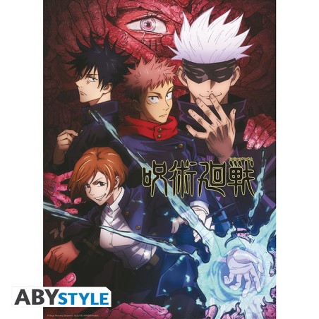 Poster - Pack de 2 - Jujutsu Kaisen - Groupe et écoles