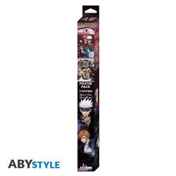 Poster - Packung mit 2 - Jujutsu Kaisen - Gruppe & School