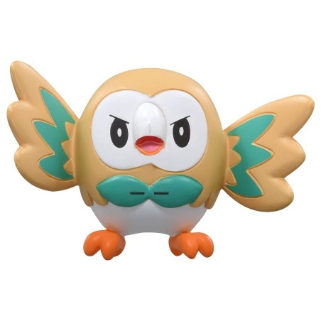 Static Figure - Moncollé - Pokemon - MS-24 - Rowlet