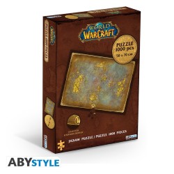 Puzzle - Casse tête/Réflexion - Indépendant de la langue - World of Warcraft - 1000 pcs - Azeroth