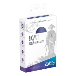 Sleeves - 60 pieces Box - Katana - Small - Blue