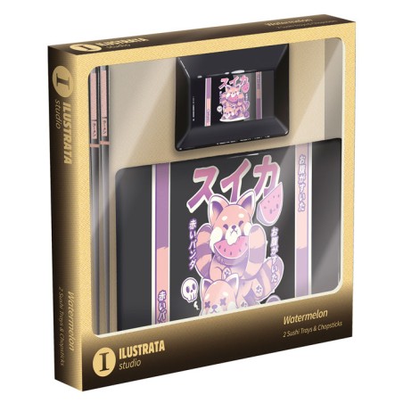 Set - Sushi - Illustrata - Watermelon