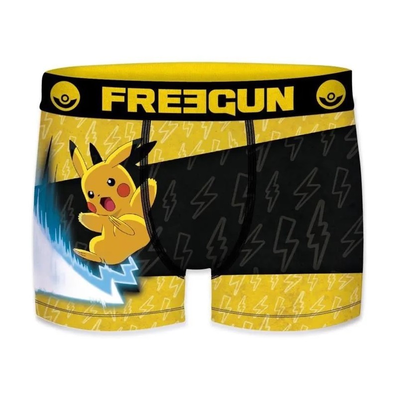 Boxer - Pokemon - Pikachu - L Unisexe