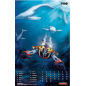 Calendar - UFO Robot Grendizer - Whales