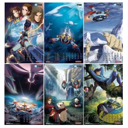 Organizer - Calendar - Grendizer - Whales