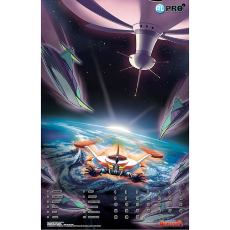 Calendar - UFO Robot Grendizer - Foes