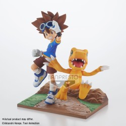 Figurine Statique - DXF - Digimon - Taichi & Agumon