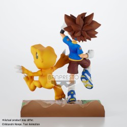 Figurine Statique - DXF - Digimon - Taichi & Agumon