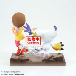 Static Figure - DXF - Digimon - Kari & Gatomon