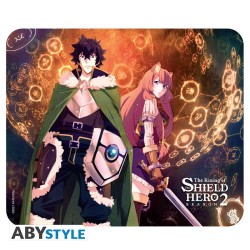 Tapis de souris - The Rising of the Shield Hero - Naofumi & Raphtalia