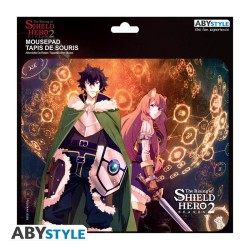 Tapis de souris - The Rising of the Shield Hero - Naofumi & Raphtalia