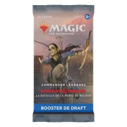 Cartes (JCC) - Booster de Draft - Magic The Gathering - Commander Légendes Baldur's Gate - Draft Booster Box