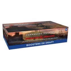 Cartes (JCC) - Booster de Draft - Magic The Gathering - Commander Légendes Baldur's Gate - Draft Booster Box