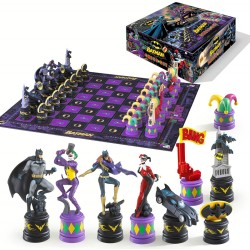 Schachspiel - Batman - Dark Knight VS Joker