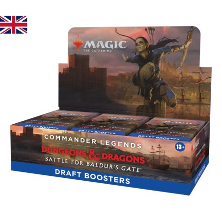 Sammelkarten - Draft-Booster - Magic The Gathering - Commander Legends Baldur's Gate - Draft Booster Box