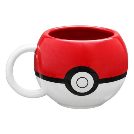 Mug - 3D - Pokemon - 3D - Poké Ball