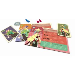Board Game - Confrontation - Two players - Cards - Gyojin Fighter Sushido
