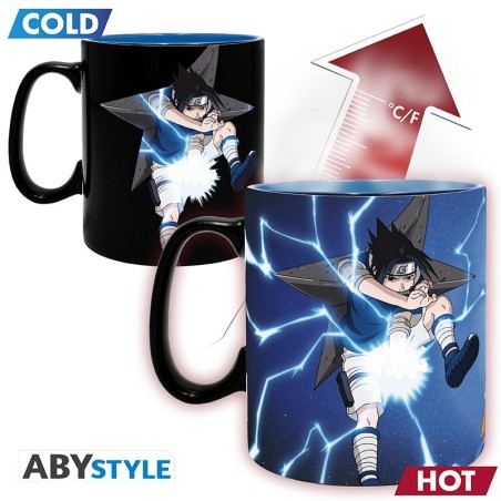 Mug - Thermo-réactif - Naruto - Naruto & Sasuke