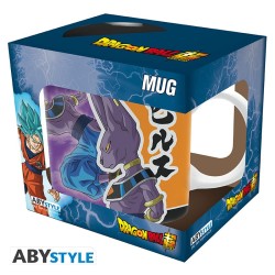 Mug - Subli - Dragon Ball - Beerus VS Goku