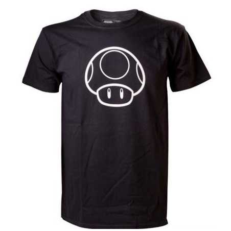T-shirt - Nintendo - Champignon phosphorescent - S Homme 