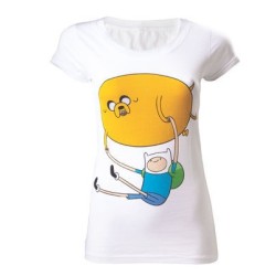 T-shirt - Adventure Time - Jake & Finn - M Femme 