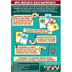 Card game - Party Game - Storytelling - Une Histoire Extraordinaire