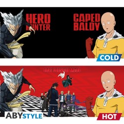 Mug - Thermo-réactif - One Punch Man - Saitama & Garoh