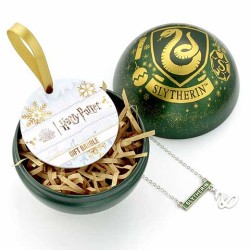 Objet de décoration - Décoration de Noël - Harry Potter - Boule de Noël avec bijoux - Serpentard