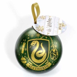 Objet de décoration - Décoration de Noël - Harry Potter - Boule de Noël avec bijoux - Serpentard