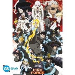 Poster - Roulé et filmé - Fire Force