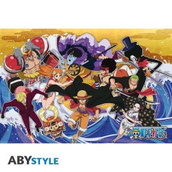Poster - Gerollt und mit Folie versehen - One Piece - The Crew in Wano Country