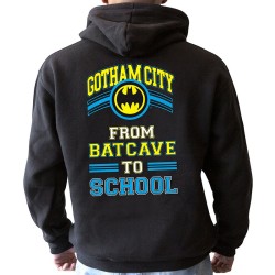 Sweat - Batman - Batcave to school - S Unisexe 