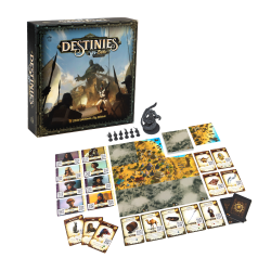 Board Game - Figures - Extension - Destinies - Mer de Sable