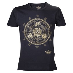 T-shirt - Zelda - Triforce Arabesque - XL Homme 