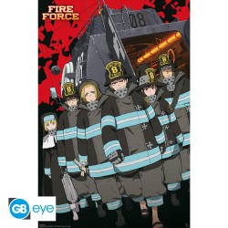 Poster - Roulé et filmé - Fire Force