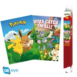 Poster - Set of 2 - Pokemon...