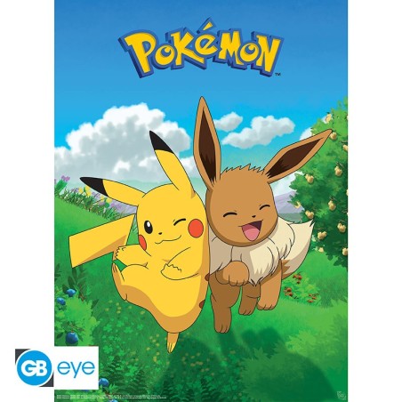 Poster - Pack de 2 - Pokemon - Pikachu & Friends